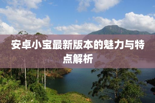 安卓小寶最新版本的魅力與特點(diǎn)解析