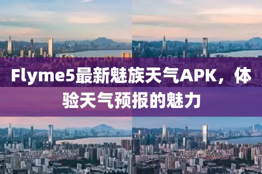 Flyme5最新魅族天氣APK，體驗(yàn)天氣預(yù)報(bào)的魅力