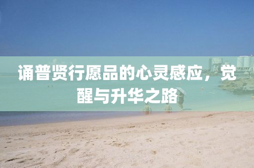 誦普賢行愿品的心靈感應(yīng)，覺(jué)醒與升華之路